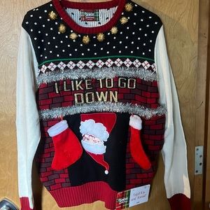 Spencers Workshop light up/ sound Christmas Sweater